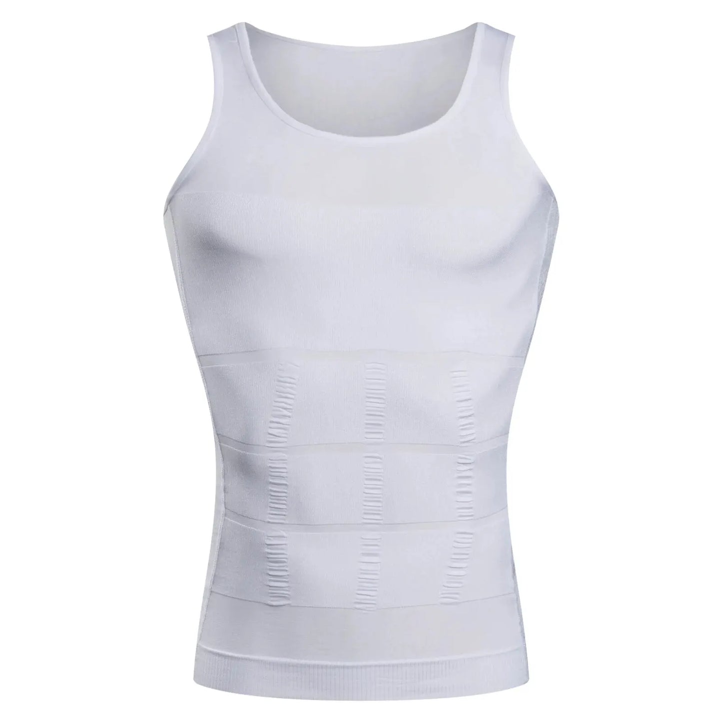 Men's Seamless Compression Vest | Tummy & Waist Shaper Undershirt