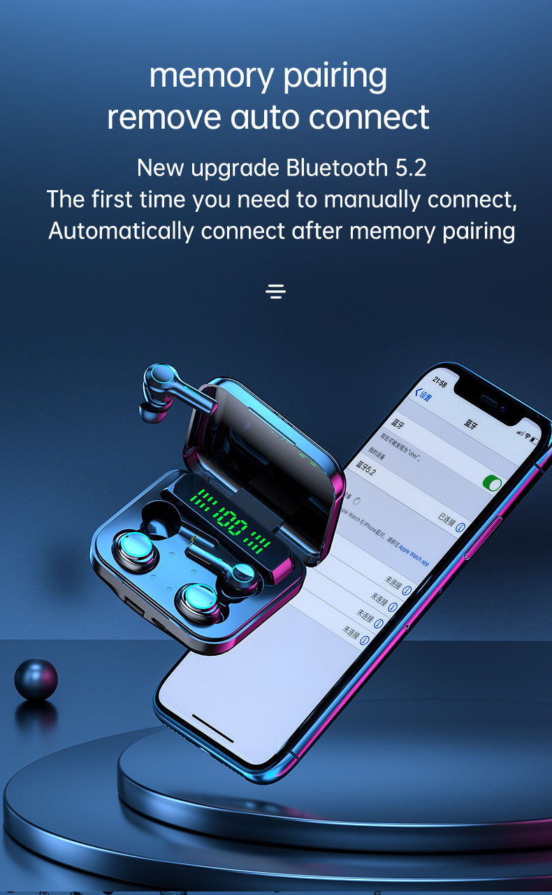 Wireless Earbuds 5.0 Sound & Power Bank