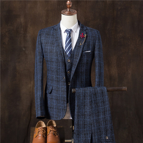 Men 3 Pieces Suit