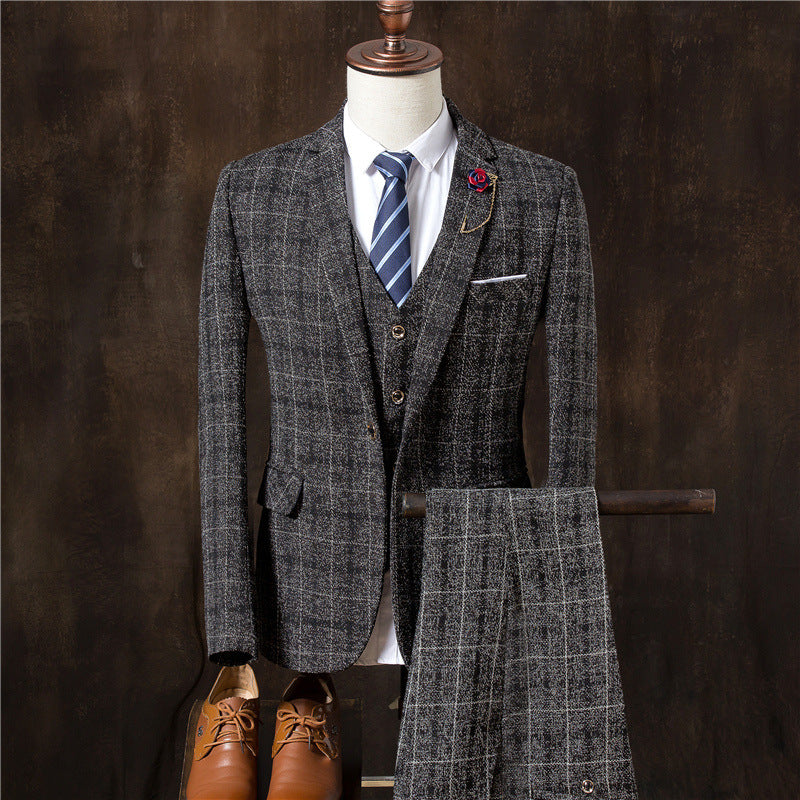Men 3 Pieces Suit