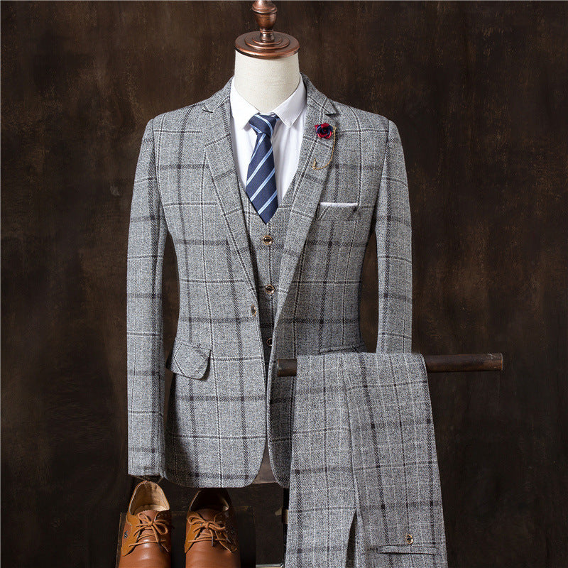Men 3 Pieces Suit