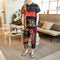 Ethnic Retro Short Sleeve T Shirt Casual Pants