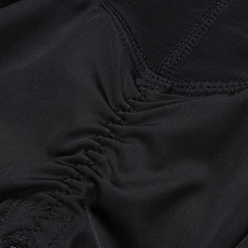 Stretch Mesh Shapewear Pants