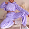 2 Piece Hip Long Sleeve Hoodie