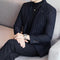 Four Seasons Plus Size Leisure Suit Coat Top