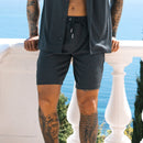 Two Piece Lapel Beach Outfit