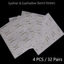 32Pairs Eyeliner Eyeshadow Sticker