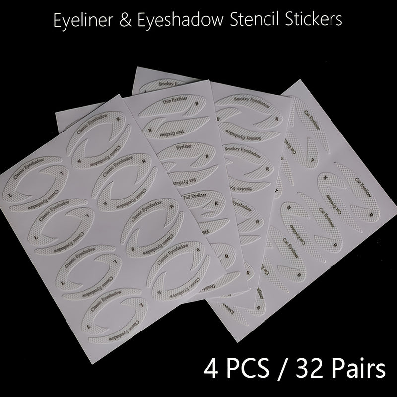 32Pairs Eyeliner Eyeshadow Sticker