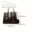 Elegant Double Handle Purse,