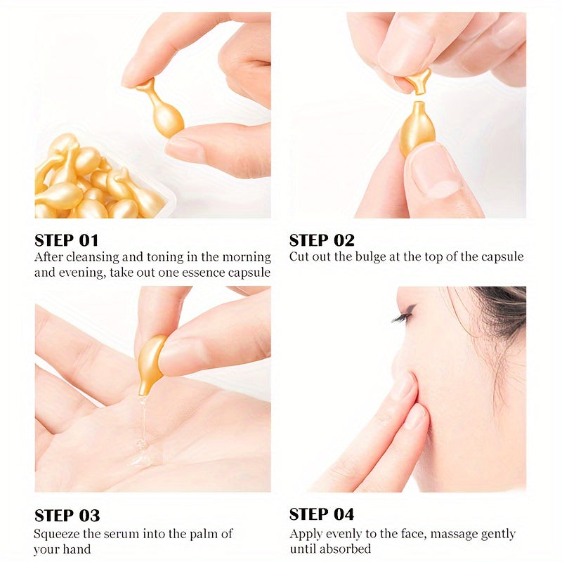 30pcs/Box Placenta Moisturizer With Hyaluronic Acid