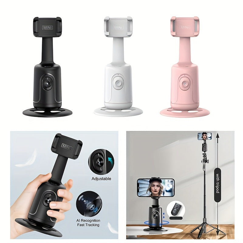 360° Rotating Face Tracking Tripod for Phone