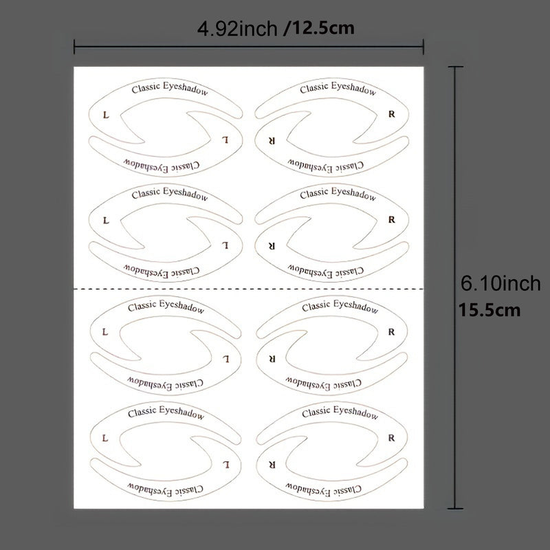 32Pairs Eyeliner Eyeshadow Sticker