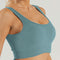 U Square Collar Yoga Suit