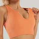U Square Collar Yoga Suit