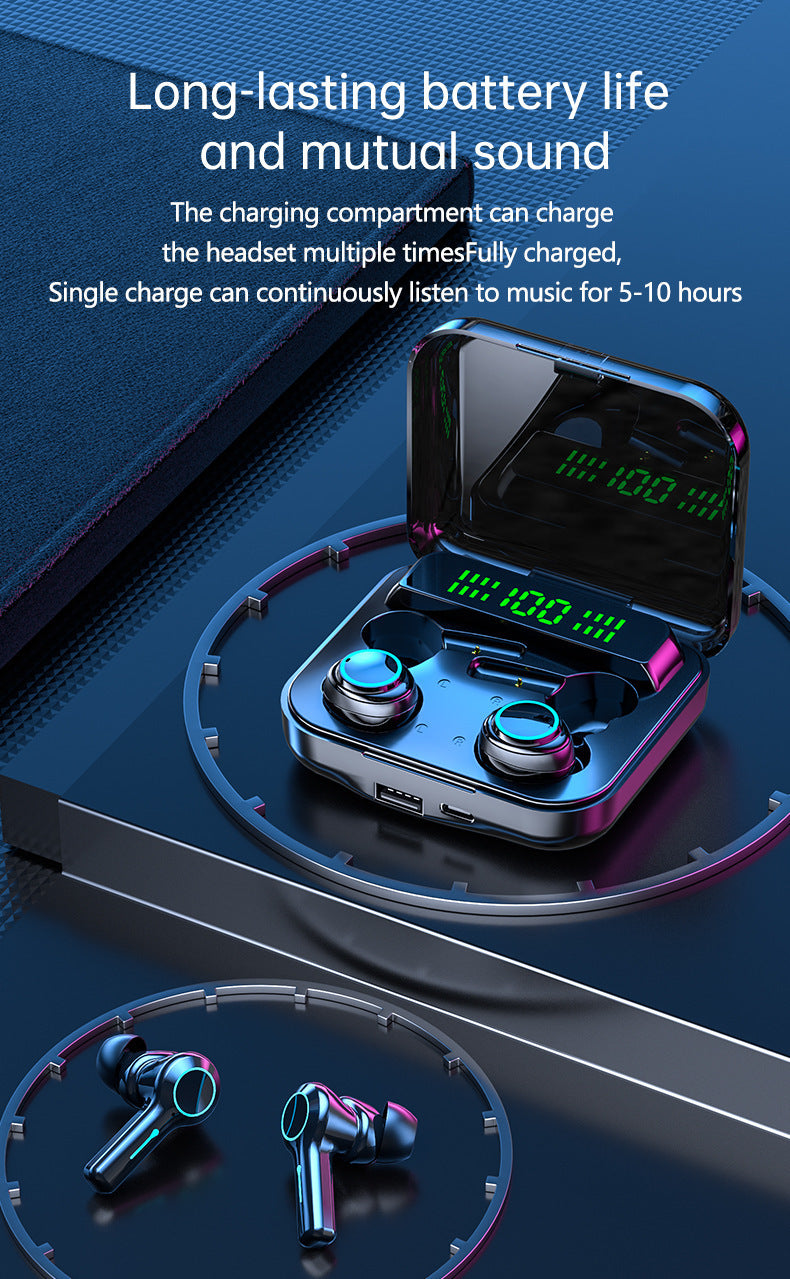 Wireless Earbuds 5.0 Sound & Power Bank
