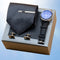 Classic Elegant Watch -Tie and Matching Buttons Set