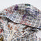 Graffiti Plaid Hooded Suits