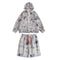Graffiti Plaid Hooded Suits
