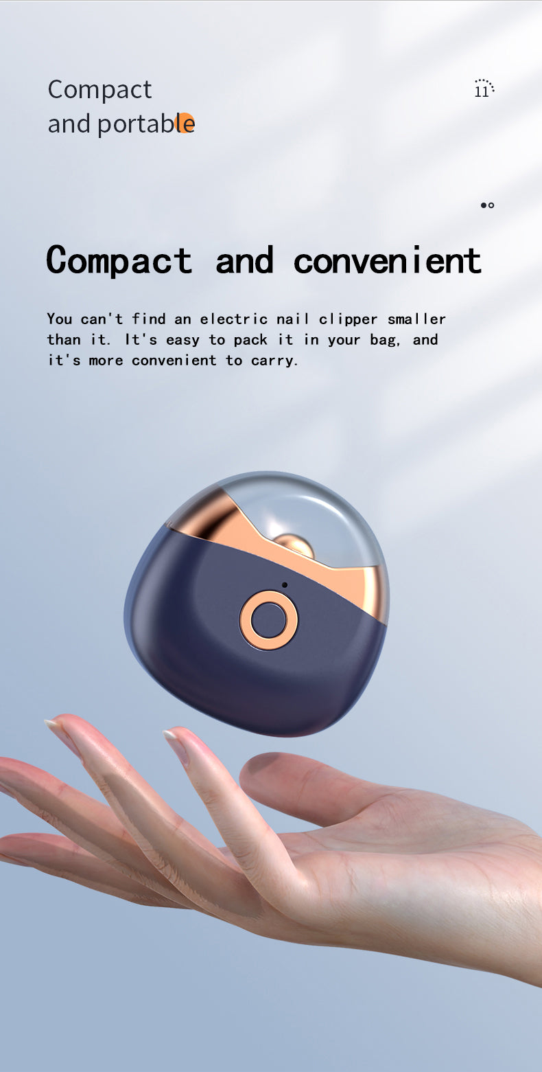 Electric Automatic Nail Clippers USB Rechargeable