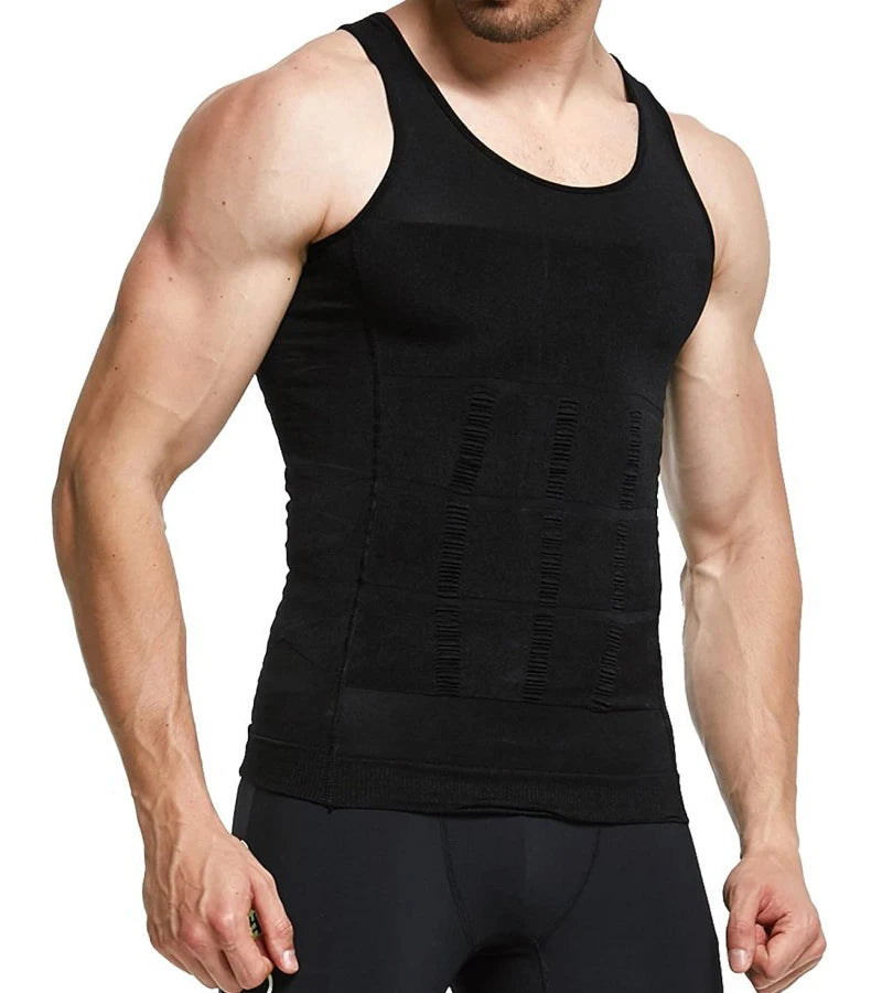 Men's Slimming Compression Vest | Tummy Control Undershirt