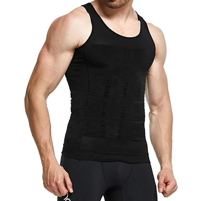 Men's Slimming Compression Vest | Tummy Control Undershirt