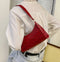 Alligator Pattern Armpit Handbag