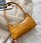 Alligator Pattern Armpit Handbag