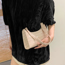 Alligator Pattern Armpit Handbag