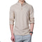 Stand Collar Long-sleeved Slim Base Shirt