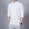 Stand Collar Long-sleeved Slim Base Shirt