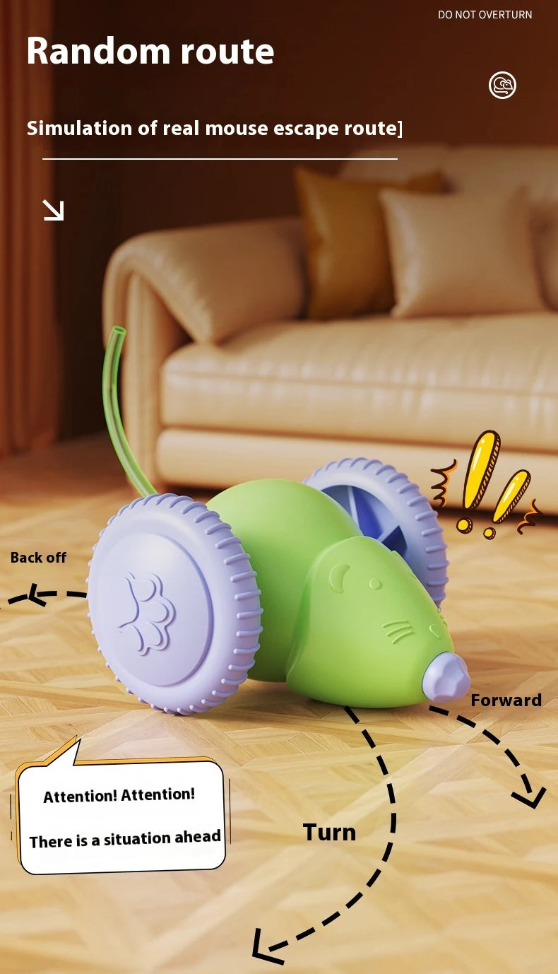 Interactive Cat Toy Rechargeable Automatic Teaser