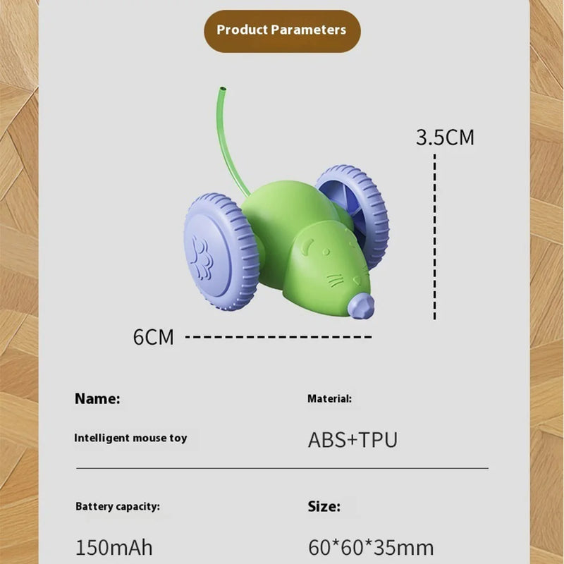 Interactive Cat Toy Rechargeable Automatic Teaser