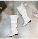 Knee High Leather Boots