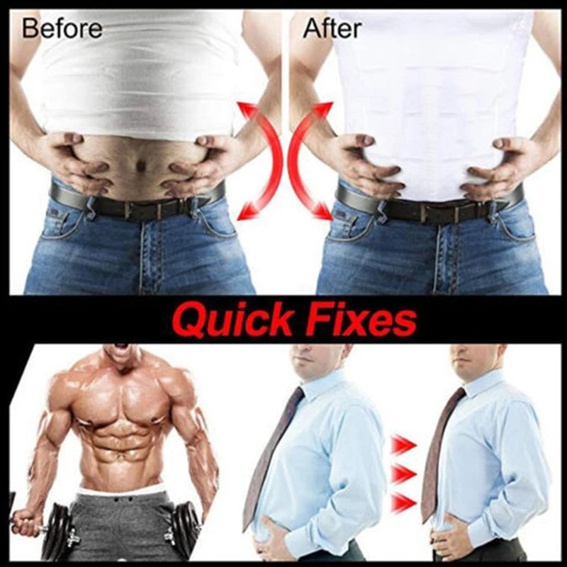 Men's Posture & Tummy Control Shapewear Vest