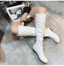 Knee High Leather Boots