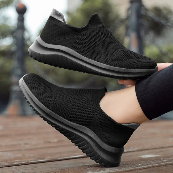 Durable White Flat Canvas Shoes