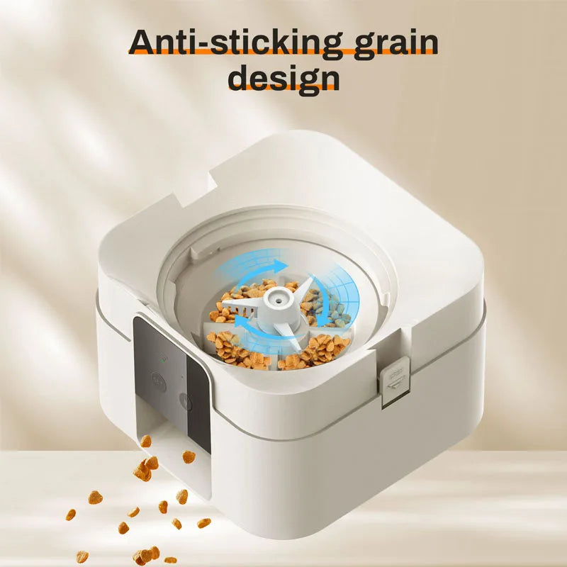 Wifi App-Controlled Dry Food Dispenser for Cats & Dogs