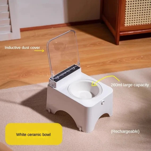 Food Feeder Infrared Sensor Auto Opening Cover