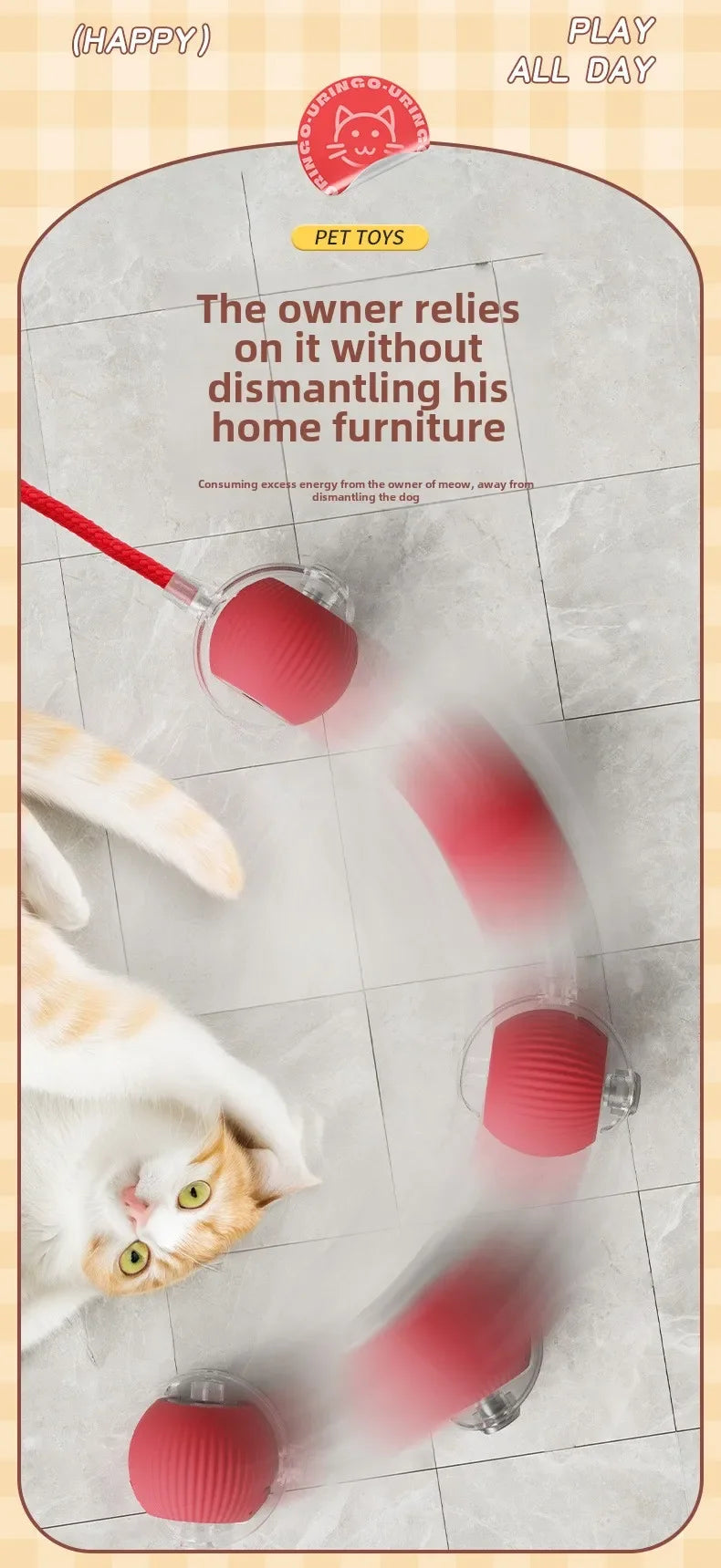 Rechargeable Smart Interactive Rolling Ball