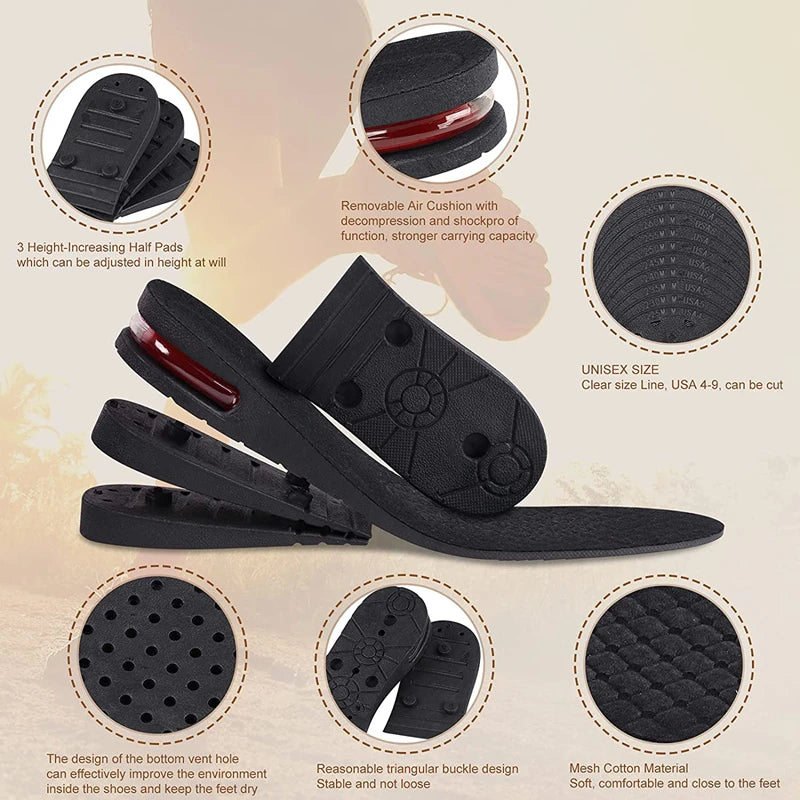 Cushion Height Lifts Inserts 1-3 Inch