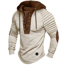 New Style Men's Street Top/ Pleated Hood
