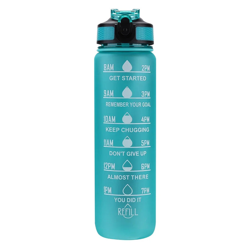 1 Liter  Sport Water Bottle Leakproof