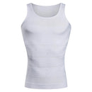 YBFDO Men Body Shaper Slimming Compression Vest Undershirt Seamless Waist Trainer Tank Top Belly Control Weight Loss Shapewear