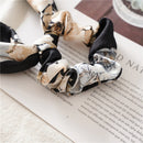 Elastic Headband Scrunchies With Ribbon