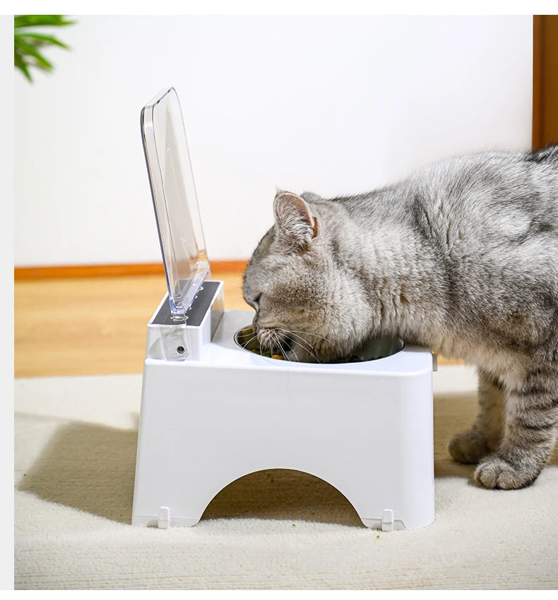 Food Feeder Infrared Sensor Auto Opening Cover
