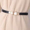 Elegant Double Pearls Buckle