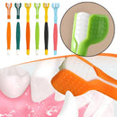 Three-Head Pet Toothbrush For Dogs And Cats