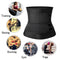 1PCS RGGMQQ Neoprene Sweat Waist Trainer Corset Trimmer Shaper Belt for Women Men Workout Fitness Back Support