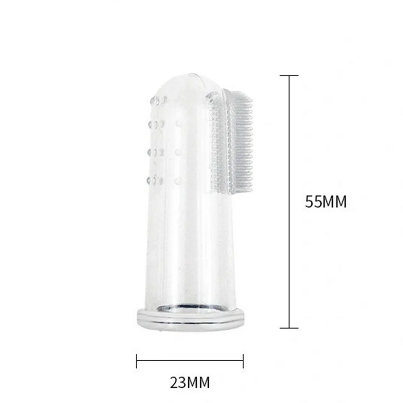 Pet Silicone Finger Cots Toothbrush