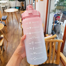 2 Liter Leakproof Plastic Sport Bottle